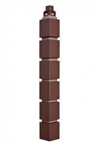 картинка Наружный угол Кирпич клинкерный малый (коричневый) от магазина Альфа Плейс