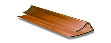 картинка Профиль торцевой бронзовый для поликарбоната 16 мм от магазина Альфа Плейс